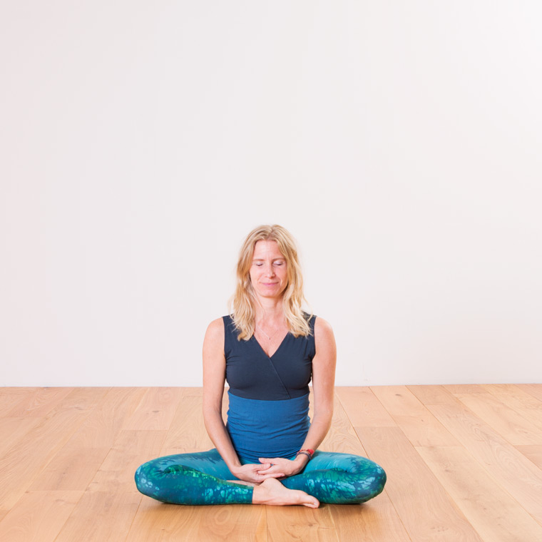 A Restorative Yoga Sequence for Tight Spaces
