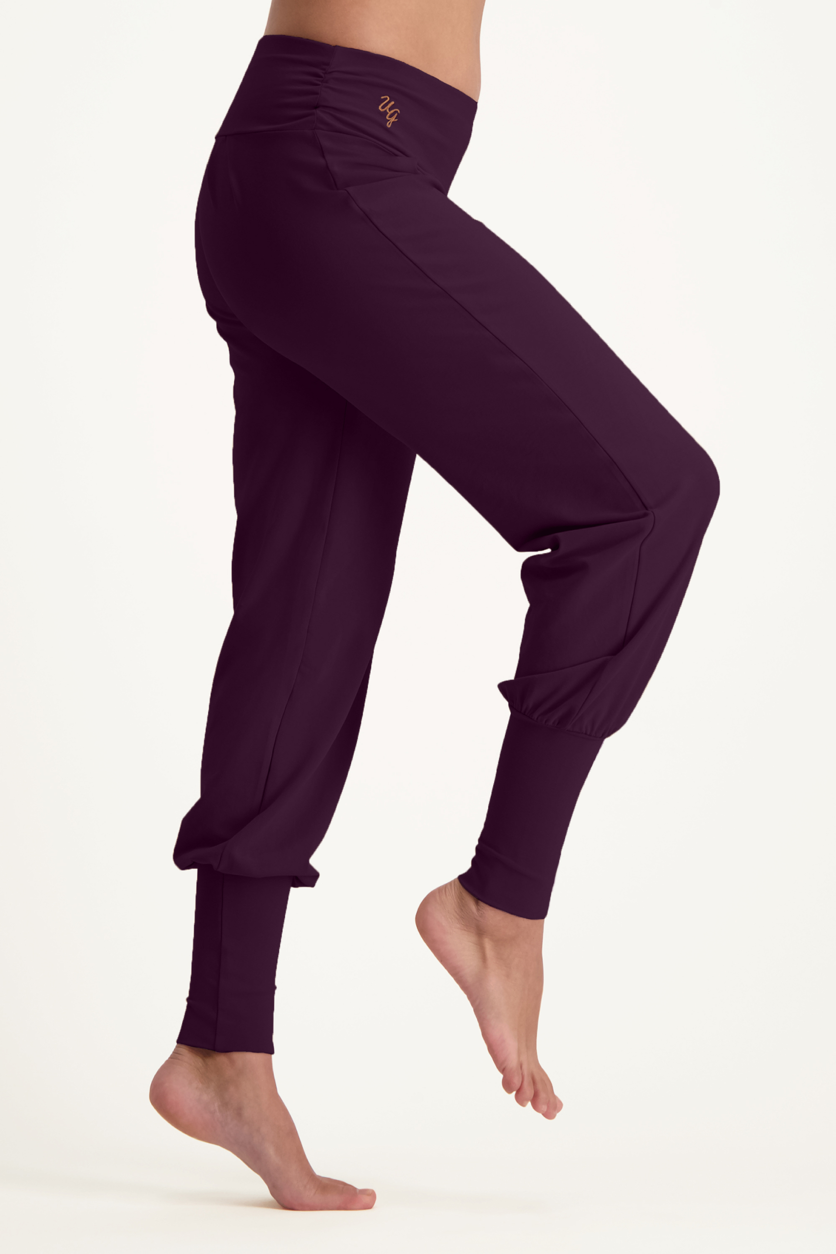 Amazon.com: Women's Handmade Wide Leg Yoga Harem Pants From Viscose &  Cotton Fabric With Plus Sizes Available : Handmade Products