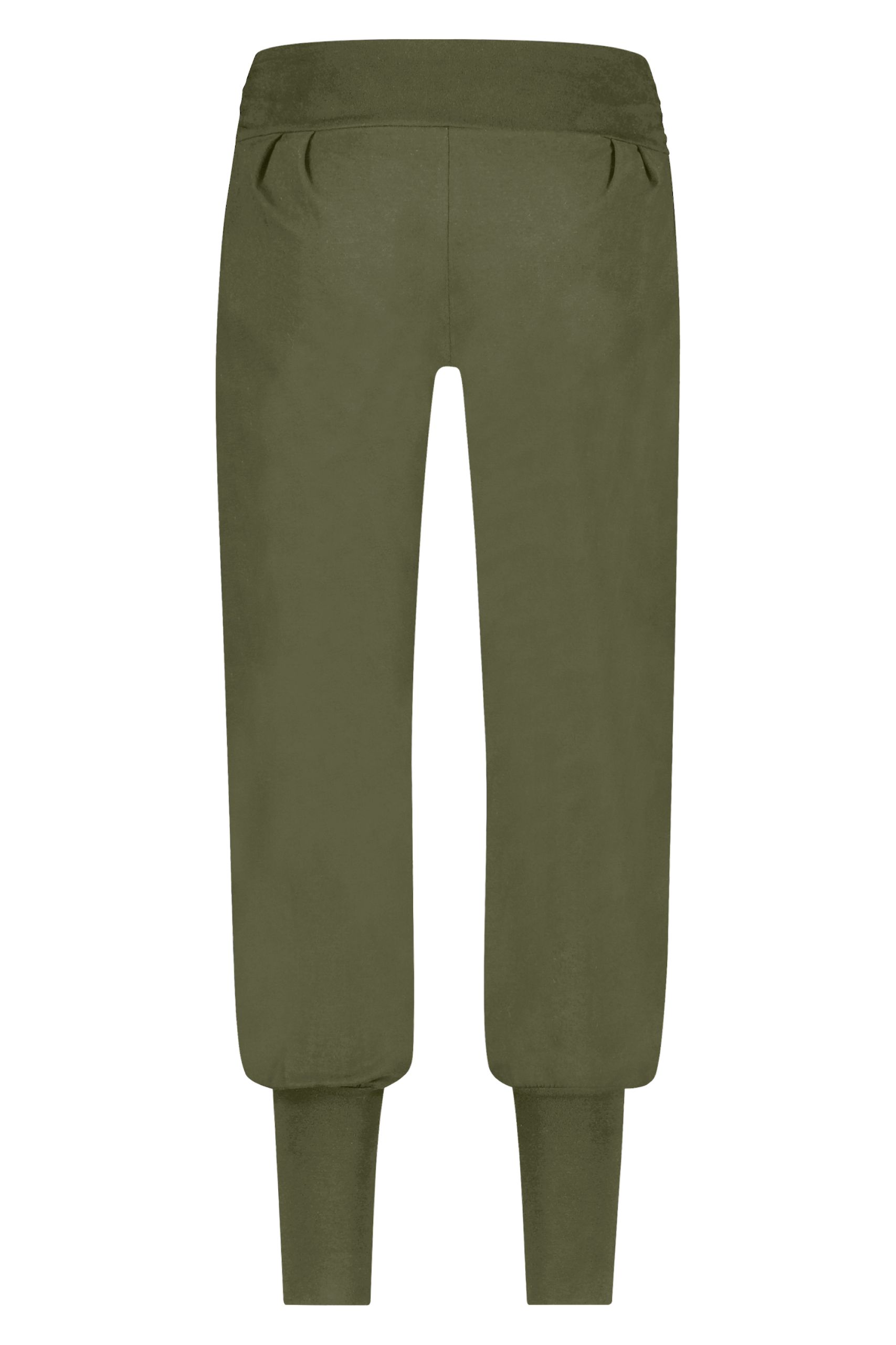 Plain Green Harem Pants Women Comfy Loungewear Loose Yoga Pants